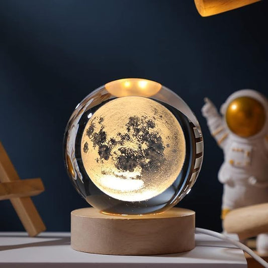 Miramar Moon Crystal Ball Night Light